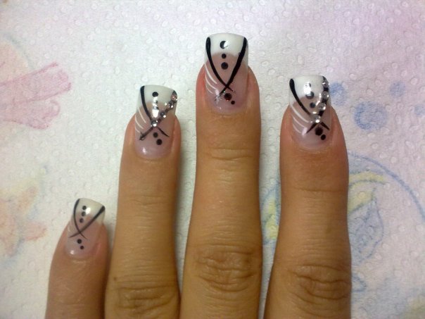 nails art design. in nail art design.